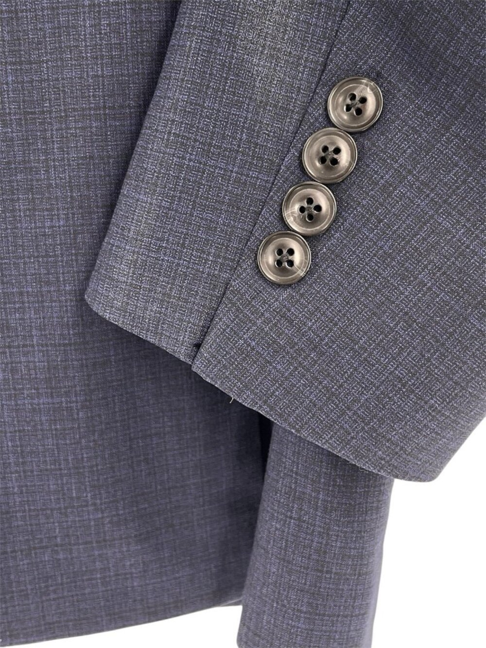 JOHN VARVATOS Men's Navy Signature Tailored Bleecker Wool Blazer 44R - Picture 6 of 7